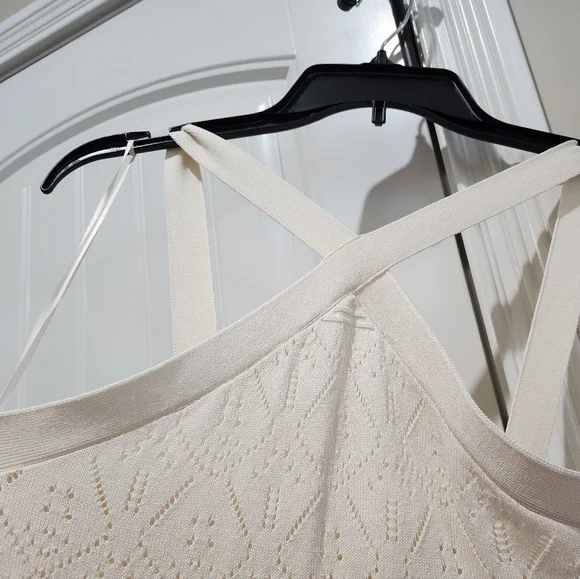 Joie ivory crochet midi dress - Picture 7 of 9